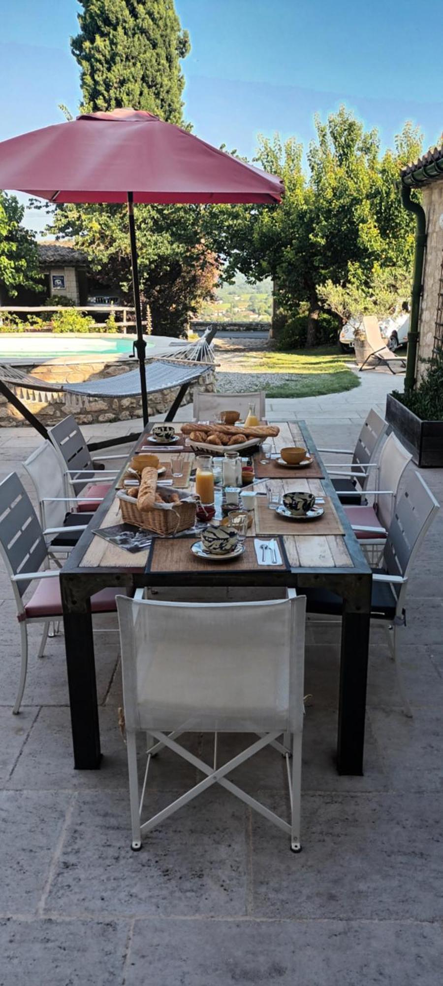 Bed and Breakfast La Migrane Villevieille Exterior foto
