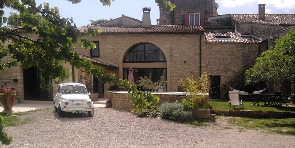 Bed and Breakfast La Migrane Villevieille Exterior foto